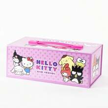 Hello Kitty Cerdá 女孩著色文具套裝 - 官方授權帶提手鉛筆盒、水彩顏料和多色馬克筆，學校美術手工套裝，也是一份不錯的禮物 - 選項 8 - 查看 7