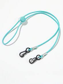 6Pcs Solid Color Elastic Glasses Chains, Adjustable Length Anti-Slip Eye Glasses Lanyards Straps For Men And Women, Comfortable Fashion Glasses Lanyard, Practical Anti-Lost Accessories For Daily Wearing, Cycling, Running And All Kinds Of Outdoor Sports - View 7