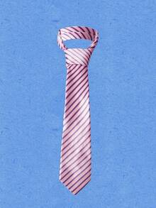 Popjeli 1pc Cute Pink Necktie Series, Polka Dot Panda Pattern, Suitable For JK Uniform And Daily Wear - Multicolor - View 12