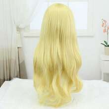Hoshimiya Ichigo Wig Anime Aikatsu! Cosplay Wig Yellow Blonde Synthetic Long Hair Cosplay Wig - Yellow - View 5
