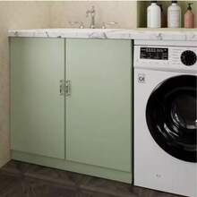1 Roll Light Green Refrigerator Pattern Wallpaper - Self-Adhesive Vinyl Sticker, Suitable For Kitchen Cabinets, Bedrooms, Living Rooms, Etc. - Easy To Tear And Stick Furniture Film, Random Pattern Splicing, Kitchen Wallpaper, Room Decoration - Fresh Green - View 6