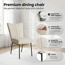 jiexi Modern Extendable Dining Table And Chairs Set, 130-170cm Rectangular Kitchen Table With Cross Metal Legs, Grey MDF Dining Room Table, Load 150kg For Living Room, Office - Beige - View 3