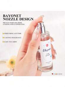 EBYVEN Elyuen Perfume For Women|Multicolored Floral Series| 1.18 Oz Eau De Toilette|Vanilla, Lavender, Cherry Blossom, Fresh And Long-Lasting Fragrance, The Base Note Is Bergamot, Middle Note Is Jasmine, Rose, Sandalwood|Suitable For Daily Use - 長版 柑橘/花香 - 查看 5