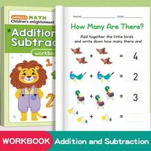 1pc, Addition And Subtraction Mental Math Practice Workbook For Kindergarten, Picture-Based Decomposition Calculation Fun Arithmetic Problems, Includes Common Vocabulary, Suitable For Kindergarten And Children Aged 3 And Above - Multicolor - View 3