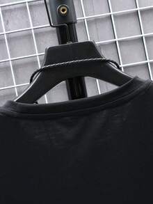 Men's Plus Size Fashion Short Sleeve Shirts T Shirt Simple And Stylish Mountain Design - 白色 - 查看 4