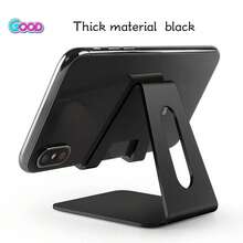 2/1pc Universal Metal Phone & Tablet Stand, Anti-Slip Anti-Vibration Adjustable Angle Desktop Base, Creative Desktop Accessory, Suitable For Live Streaming, Watching Movies, Charging, Home Office, Bedroom Desk Daily Use - Multicolor - View 14
