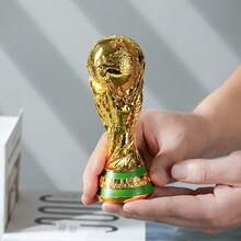 FIFA نموذج كأس العالم 2026 المكسيك وكندا والولايات المتحدة، زينة تذكارية لكأس العالم، كأس تذكاري لعشاق كرة القدم - غنيمة - مشاهدة 6