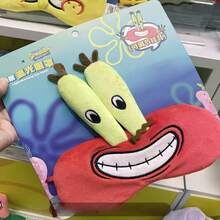 SpongeBob SquarePants 1件章魚怪員工風全遮光睡眠眼罩，適合午睡與短暫睡眠 - 均碼 - 查看 5