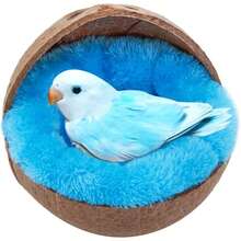 Bird Nest Mat, Pet Bed, All-Season Small Pet Bed For Golden Hamster, Flower Branch Rat, Suitable For Parrot, Budgie, Long-Tailed Parrot, Cockatiel, Conure, Lovebird, Canary, Finch - A - View 3