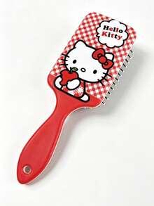 SANRIO 1件兒童卡通KT貓印花氣墊髮梳，適合所有髮質，生日派對禮物、開學校園禮物，日常聚會造型氣墊梳，梳髮時按摩放鬆頭皮 - 彩色 - 查看 20