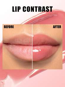 Pudaier Brilho Labial Hidratante para o Dia Todo, Brilho Aquoso Espelhado, Óleo Labial Volumizador Não Pegajoso, Acabamento Luminoso Natural de Alto Brilho, Adequado para Uso Diário, Noiva de Casamento e Halloween - 14 - Visão 5