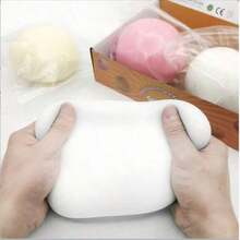 New Hachime 10cm Extra Large Fluid Cheese Ball Stress Relief Large Fluid Ball Daifuku Squeeze Music Ball Large Slow Rebound Muddy Daifuku Surprise Gift Birthday Gift Easter Gift Adult Gift - Multicolor - View 12