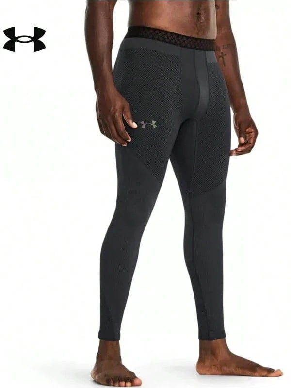 Under Armour Quần legging tập luyện thể dục và quần lót tập luyện ngoài trời UA RUSH SmartForm dành cho nam. - màu đen - Xem 1