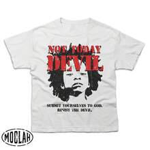 Camiseta gráfica de streetwear, camiseta gráfica premium, camiseta Millyz para combinar con zapatillas, camiseta de hip hop, camiseta vintage de rapero de streetwear. - Blanco - Ver 1