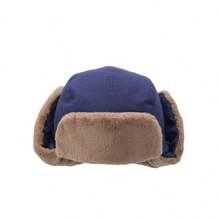 CAMEL CROWN Hu'wai Fleece-Lined Pullover Hat For Men And Women, Windproof And Cold-Proof Balaclava Hat - Navy Blue - View 6