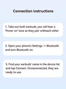 Earbud Nirkabel TWS, Earphone Olahraga, Kualitas Suara Definisi Tinggi, Headset Panggilan Stereo, Kompatibel dengan Ponsel Android, Headphone Gaming, Cocok untuk Komputer, Perjalanan, dan Aktivitas Luar Ruangan - View 11