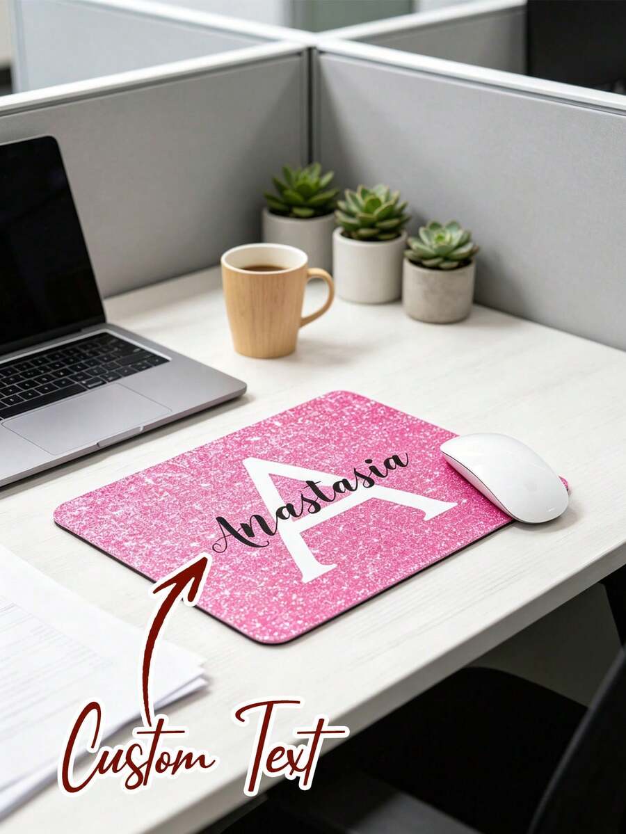 Mouse Pad Cetak Efek Payet dengan Teks Kustom, Mouse Pad Personalisasi, Dapat Ditambahkan Teks, Logo, atau Desain Artistik, Cocok untuk Kantor, Periklanan, Pekerjaan Komputer, Gaming, Anime, Aksesori dan Dekorasi Meja Komputer Kantor, Hadiah untuk Teman Sekelas, Keluarga, Kolega, Guru, Hadiah Hari Guru, Hadiah Kembali ke Sekolah - MultiWarna - View 1