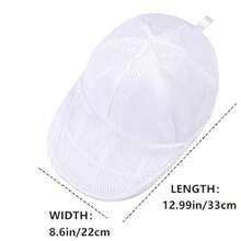 4 Sets Cap Washing Bags, Cap Cleaning Tool, Baseball Cap & Baseball Cap Washer, Machine Washable Anti-Deformation, Protective Washing Bag & Cap Rack - View 9