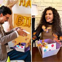 DIY Gift Box, Exploding Butterfly Box, Surprise Flying Butterfly Box Prank Box, Suitable For Small Business Supplies-Wedding Decorations-Party-Birthday-Graduation Ceremony-Perfect Grad Guestbooks Random Color - Color - View 11