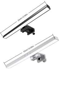 GYJAETM 1pc LED Monitor Light Bar, 3-Color LED Screen Light, USB Powered Desk Lamp For Computer, Reading And Office/Study, USB Light - Multicolor - View 8