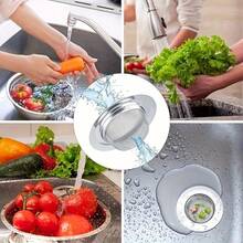 Saringan Wastafel Dapur Stainless Steel, Filter Pembuangan Wastafel Dapur, Saringan Wastafel Bertepi Lebar, Jaring Filter Wastafel Dapur - A - View 9