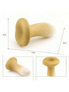 5pcs Funny Prank Realistic Mushroom Models, Shiitake, White Amanita, True Mushroom, Matsutake, Double Oyster, Toxic Rope Mushroom, Educational Cognition, Photography Props, Random Shipment - Multicolor - View 8
