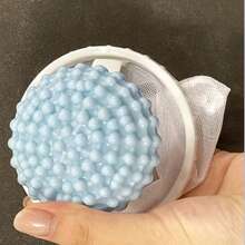 1个可重复使用的洗衣球，集绒毛收集器和保护器于一体 - ，衣物和洗衣机清洁配件，1个洗衣球 = 0 浪费 + 0 麻烦！ - 藍色 - 查看 24