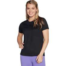 Skechers Womens Godri Swift Tunic Tee Variant 3 - Black - View 1