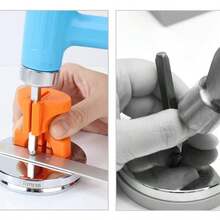 Handheld Metal Stamping Tool, Suitable For Jewelry And Handicraft Engraving, With Sturdy Plastic Design - A - View 9