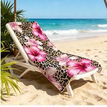 1 buah Handuk Pantai Motif Leopard Klasik, Handuk Kolam Renang Mikrofiber Tahan Pasir, Cepat Kering, dan Menyerap Air, Motif Hewan, Ringan, Aksesori Pantai untuk Perjalanan Musim Panas, Berenang, dan Perjalanan. - B - View 7