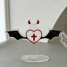 Acrylic Stand/Display Holder For 3-Inch Photocards – Angel & Devil Wings Design (DIY Storage/Display) - A - View 8