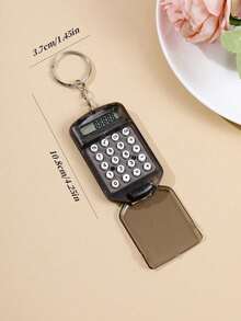 1pc Fashion Creative Mini Flip Calculator Keychain, Casual Versatile, Valentine's Day Gift, Gift For Friends, Key Chain Pendant (Key Not Included), Car Accessory, Bag Charm, Cute Gothic Y2K Campus Style - Multicolor - View 10