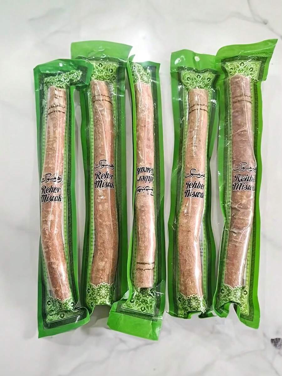 1件裝阿拉伯Miswak牙刷/古法牙齒清潔刷/趣味牙刷棒枝牙刷 - 彩色 - 查看 1