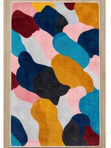 Heza Home Runner Rug, Non Slip Rug, Washable Kitchen Rug, Boho Hallway Rug, Entryway Carpet, Modern Rug - Multicolor - View 2