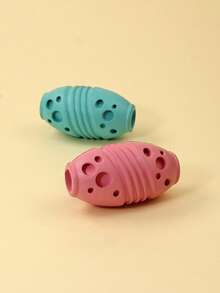 1PC RANDOM COLOR DENTAL CHEWING RUBBER TOY - Multicolor - View 5
