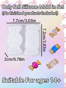 22Pezzi/Set Kit Artigianale Taba, Kit Fai-da-te per Creazioni Artigianali da 100ml, Resina Liquida Morbida AB 1:1 in Gel di Silicone e Gomma, Adatto per Arti e Mestieri Fai-da-te & Realizzazione di Gioielli, Ideale per Principianti, Adatto per Età 14+ - impostato - Visualizzare 2