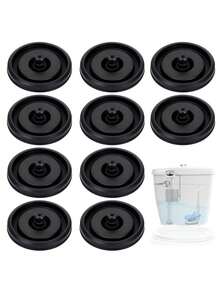 10 Pack 83143 Toilet Fill Valve Seal Compatible With Kohler Tank Rubber Diaphragm, Durable Easy DIY Fix Replacement Part - 10Pcs/Set Valve Seal - View 2