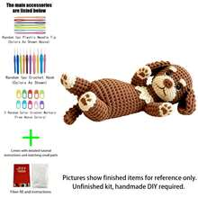 1pc Lazy Dachshund & Beagle Crochet Kit (Semi-Finished, Simple Hand Crochet Required)! Beginner DIY Crochet Set With Step-By-Step Guide And English Instructions, Cute Desktop Home Decor, Perfect As Holiday And Birthday Gift For Family And Friends - DIY Crochet Kit - View 13