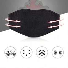 Heated Neck Support, Provides Warmth And Support For The Neck, Brings Comfortable Support And Muscle Relaxation - Black - View 3