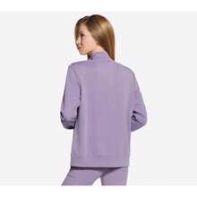 Skechers Women's The Go Walk Ottoman Jacket - Cozy Fit Variant 5 - Purple Sage - View 3