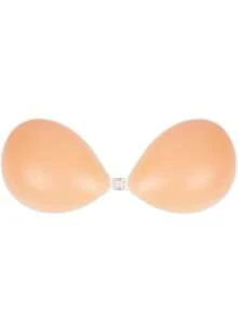 Sutiã Push-Up de Silicone, Sutiã Invisível de Silicone Adesivo Ultra-Forte para Mulheres, Sutiã de Casamento, Lavável - Damasco - Visão 3