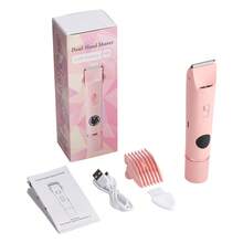 Hailicare Aparador de Maiô Bikini Feminino, Barbeador Elétrico 2 em 1, Removedor de Pelos Corporais e Faciais, Lâmina Feminina à Prova d'Água IPX7, Adequado para Coxas, Axilas, Áreas Íntimas, Essencial para Casa e Viagem, Portátil - Visão 12