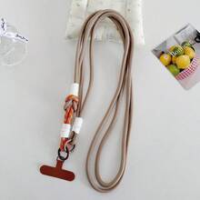 2-Section Double-Buckle Long Phone Lanyard With Clip, Versatile Crossbody/Neck/Hand-Carry Strap, Thick Anti-Loss Outdoor Climbing Lanyard, Fashionable Ins Style Outdoor Travel Strap, Suitable For Water Bottle Lanyard - Multicolor - View 21
