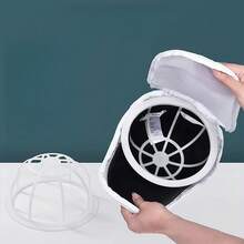 4 Sets Cap Washing Bags, Cap Cleaning Tool, Baseball Cap & Baseball Cap Washer, Machine Washable Anti-Deformation, Protective Washing Bag & Cap Rack - View 5