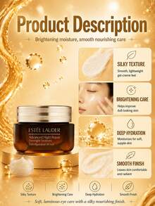 Estée Lauder Advanced Night Repair Cream (sampel 7ml/ukuran penuh 65ml): Anti-penuaan, mengurangi kerutan, mencerahkan warna kulit, mengencangkan dan mengangkat; cocok untuk semua jenis kulit. - Krim Botol Cokelat Besar Estee Lauder - View 8