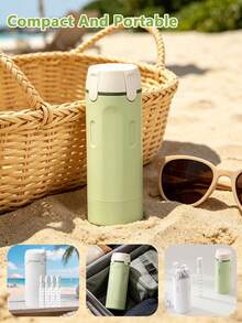 2026 New: 4-In-1 Travel Dispenser Bottles - Includes Four 30ml Refillable Bottles | Leak-Proof Portable Containers, Suitable For Shampoo, Body Wash, Lotion, Conditioner, Face Cream And Other Liquids | Transparent Bottles With Scale Markings And Labels, Easy To Categorize, Store And Access Toiletries; Spill-Proof Design - Essential For Business Trips And Travel. - Multicolor - View 4