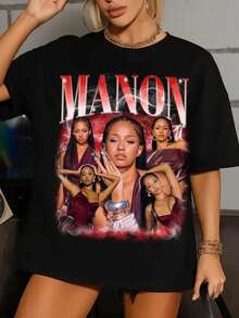 Women T-Shirts - 黑色 - 查看 1