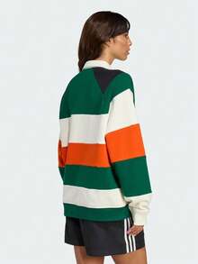 Adidas Originals 女款 MIAMI LS CREW 針織運動衫 無帽 KF2329 - 橄欖綠 - 查看 3