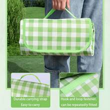 1pc Outdoor Picnic Mat Camping Blanket, Beach Blanket Portable Travel Blanket Suitable For Indoor/Outdoor Family Games, BBQ, Park, Lawn - Picnic Mat - View 10