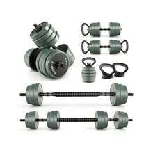 4 In 1 Adjustable Weight Dumbbell Set-Black-XY845894 - FH10067DK - View 4